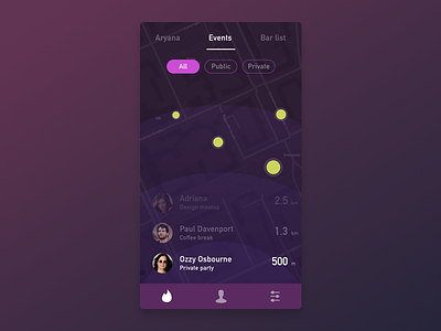 Dating Startup App app dating design ios mobile startup