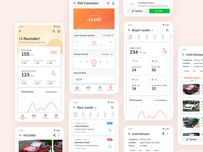 Used Car Business App UI