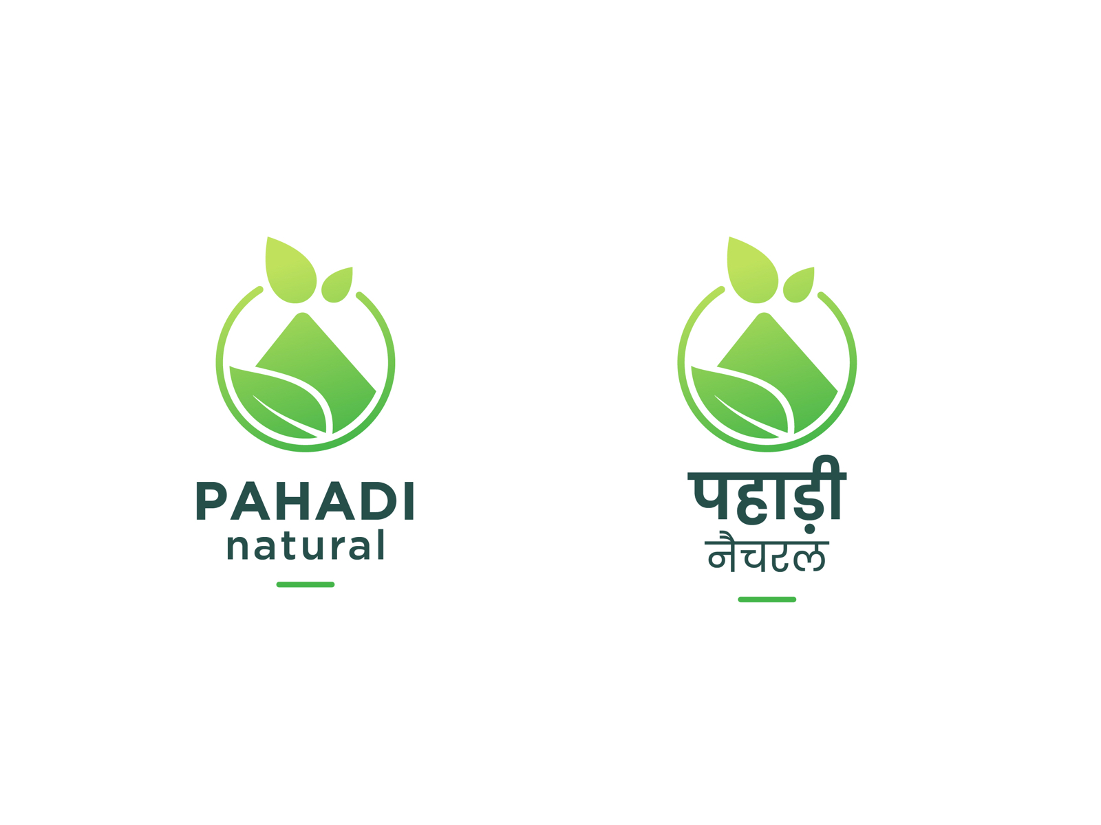 Pahadi Logo & Garhwali Logo | Mountain Logo