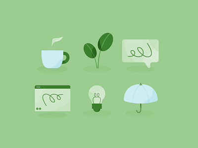 Level Up - Illustrations animation design illo illustration plants simple vector