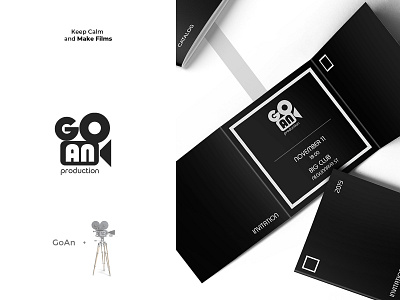 GoAn Video Production branding catalog design editorial film graphic design graphicdesign logo production video