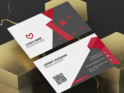 Professional Business Card Design, Minimal Luxury Business Card