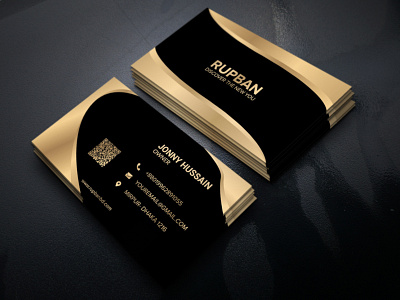 Professional Business Card Design, Minimal Luxury Business Card