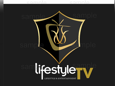 Lifestyle TV Logo design logo minimal vector