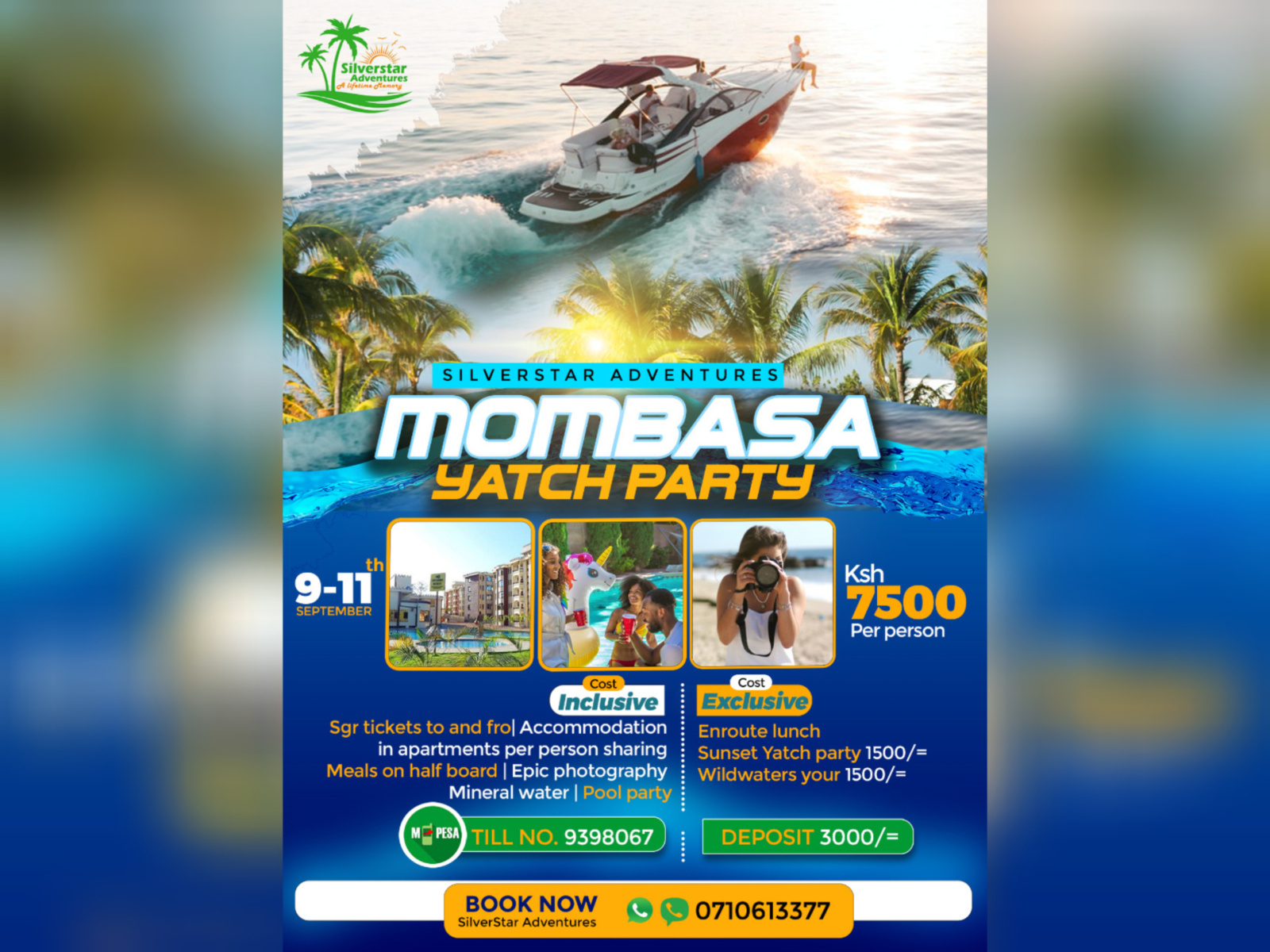 Tourism/Party poster by Nicodemus Ogechi on Dribbble