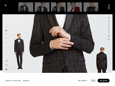 details product // Fashion for Men e commerce online shop ui ux