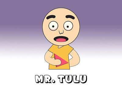 Creative Cartoon Character Illustration Design. Mr  Tulu