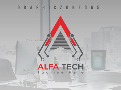Alfa Teck Logo Design Projuct...