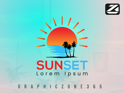 Sunset Logo Design Project... brand branding brandlogo business design graphic design illustration logo minimal sunset sunsetlogo vector