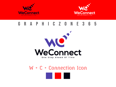 We Connect Logo Design For Contest... brand brand identity brandidentity branding combination logo company logo companylogo contest design icon logo logobrand minimal vector we connect