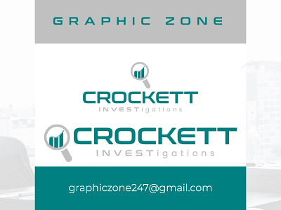 Logo Project for Crockett Investigations... brand brandidentity branding brandlogo crockett investigations design graphic design identity logo logobrand logobranding minimal vector