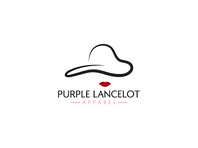 Purple Lancelot Apparel art branding brandlogo design fashion fashionlogo graphic design graphiczone365 hat ladies fashion ladiesfashion logo logobrand logobranding minimal perfectlogo purple lancelot apparel vector