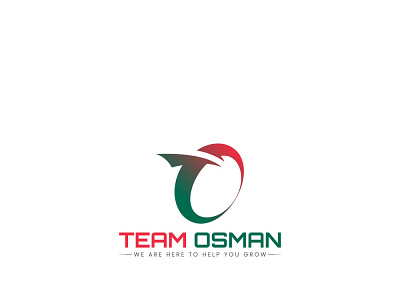 Logo Design Project for TEAM OSMAN | Digital Marketing Agency art banddesign brand branding clean logo cleanlogo design graphic design graphiczone365 logo logoart logodesign minimal minimal logo minimullogo osman team vector