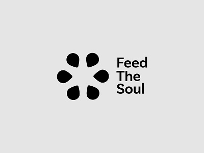 Feed The Soul Logo apple branding brandmark clean logo design fitness flat logo fruits good great logo health illustration kiwi logo nutrition orange ui vector vegetables