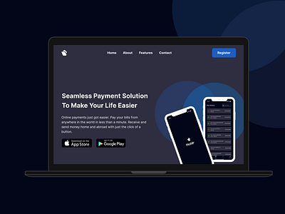 Holdr Landing page