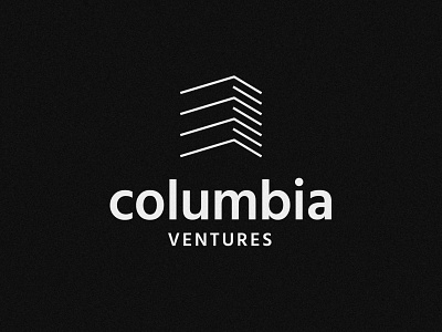 Columbia Ventures Logo branding design logo real estate vector