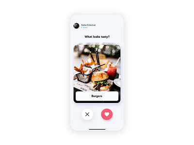 Tinder for food app