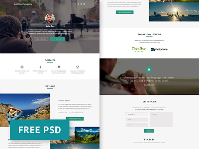 Debut Shot - Grapher PSD freebie