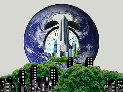 Earth art artwork collage illustration арт