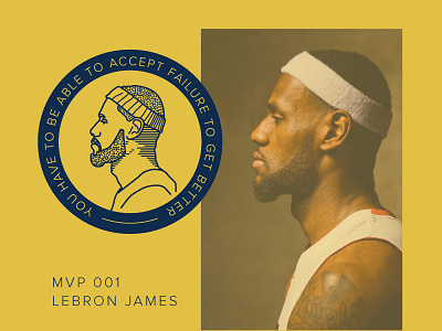 MVP 001 - Lebron James basketball challenge coin illustration lebron lebron james mvp sports