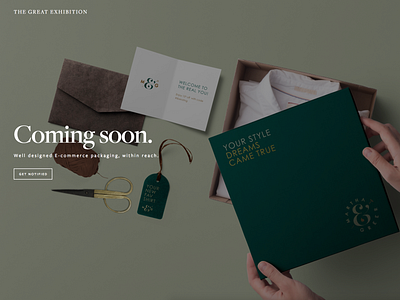 E-commerce packaging design within reach