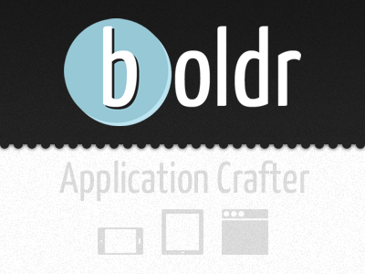 New Boldr Design Elements blue border branding icon logo noise