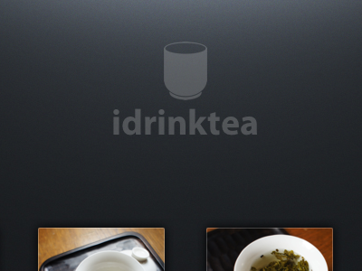 I Drink Tea Website black noise photo tea