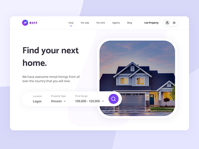 Real Estate Landing Page