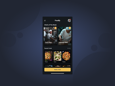 Foodfy a book your private chef App