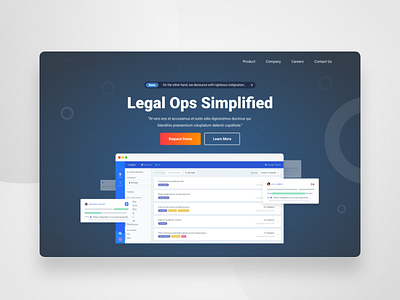 Legal Saas Webdesign