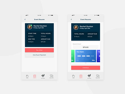 Rework Payment Screen app design explore mobile payment product system ui ux visual design