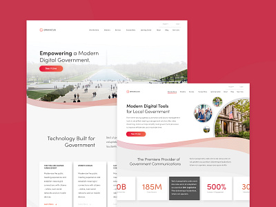 Granicus website Redesign