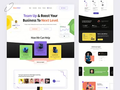BeastMind Business Website Design brandpromotion business company creativework designconcept digitalmarketing freelance graphic design growth illustration landingpage management seo startup uiuxdesigner uixdesigner webdesign webuiux