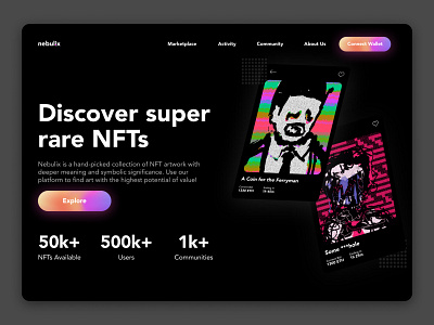 NFT Landing Page