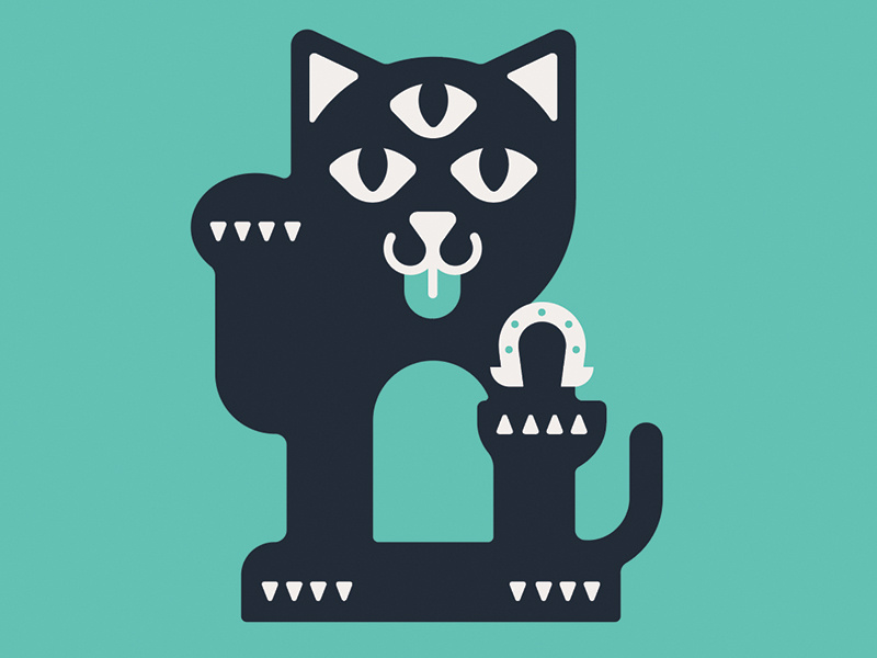 Lucky the unlucky Cat by Jacob Rosenburg on Dribbble