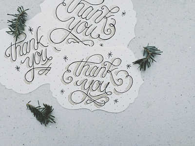 Holiday "Thank You" Cards