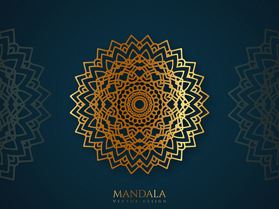 Luxury Golden Mandala Design luxury golden mandala design