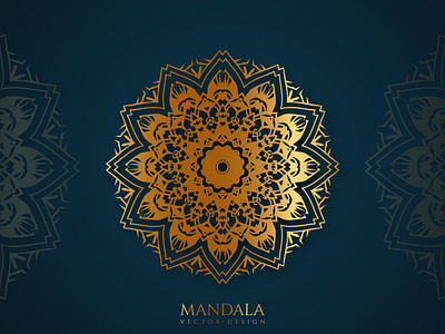 Luxury Golden Mandala Design luxury golden mandala design