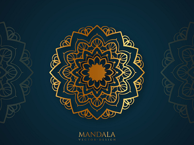 Luxury Golden Mandala Design luxury golden mandala design