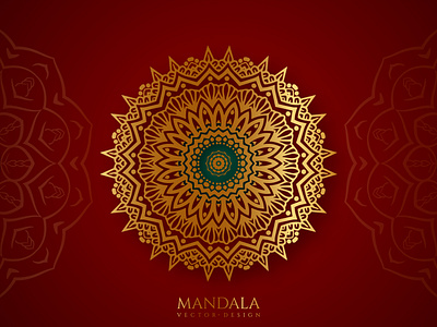 Luxury Golden Mandala Design luxury golden mandala design