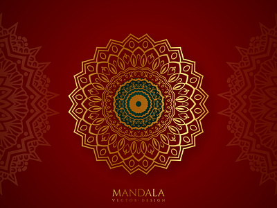 Luxury Golden Mandala Design luxury golden mandala design