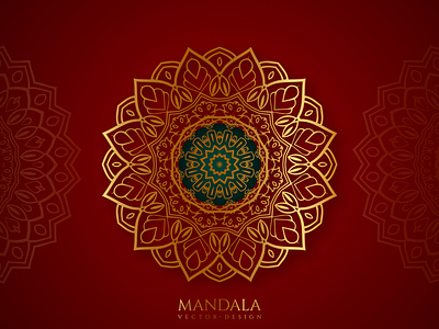 Luxury Golden Mandala Design luxury golden mandala design