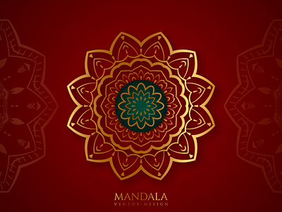 Luxury Golden Mandala Design luxury golden mandala design