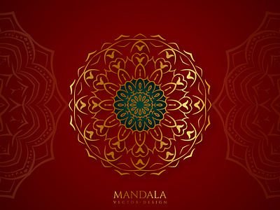 Luxury Golden Mandala Design luxury golden mandala design