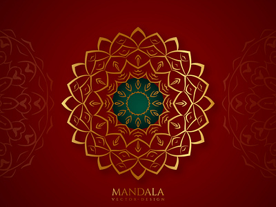 Luxury Golden Mandala Design luxury golden mandala design