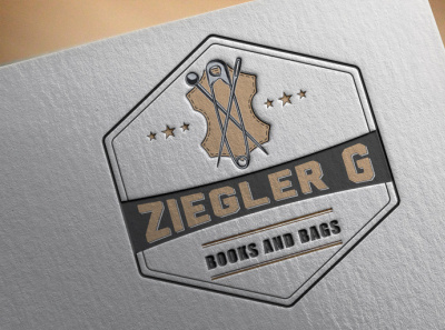 Ziegler badge brand identity branding design designer flat logo minimal modern retro vector vintage logo