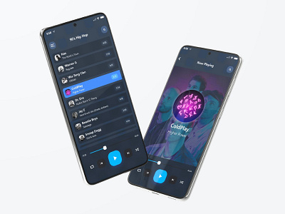 Music Player App app design ux