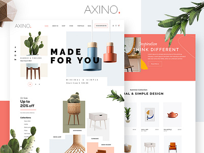 AXINO Ui Design axinouidesign axinowebdesign branding graphicdesign photoshop uidesign uiux uxdesign webapplication webdesign website websitedesign