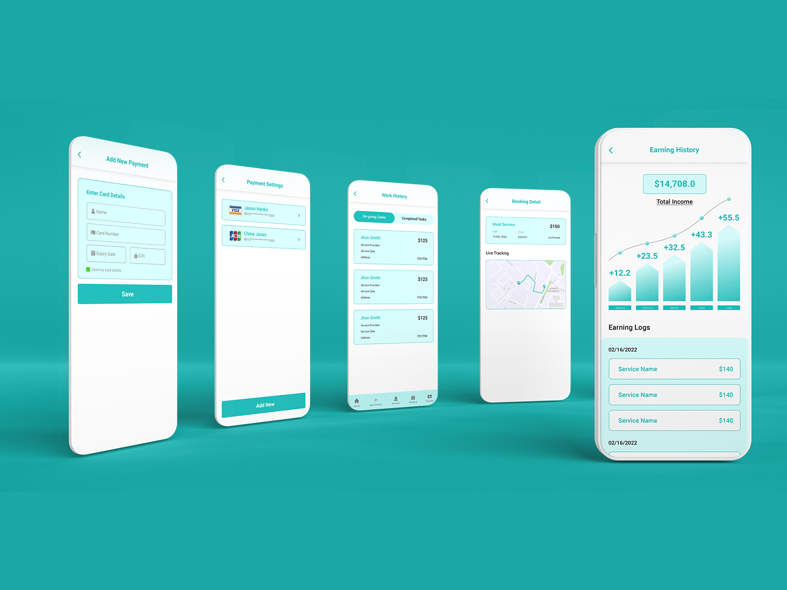 Gigo Clean App Design by Wahid sheikh on Dribbble