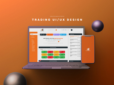 Trading Web Design trading tradingwebdesign ui ux webdesign website